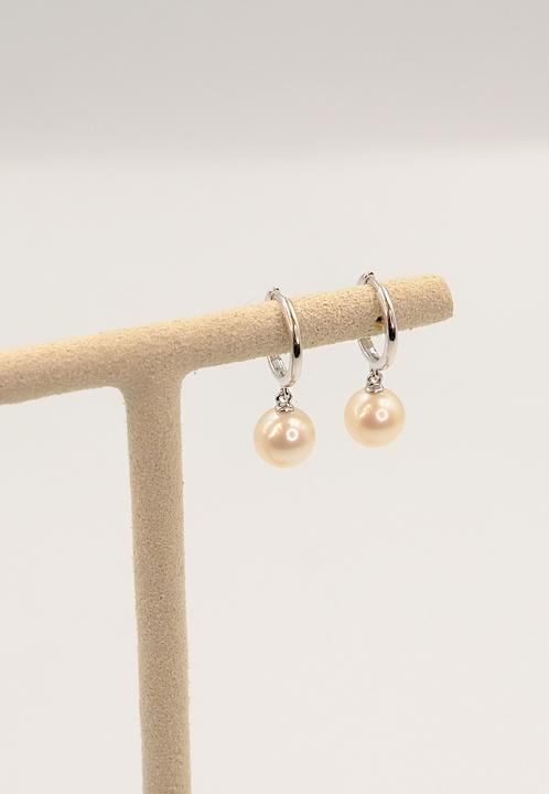 Produktbild Muau Ohrringe (750/18K Weissgold)