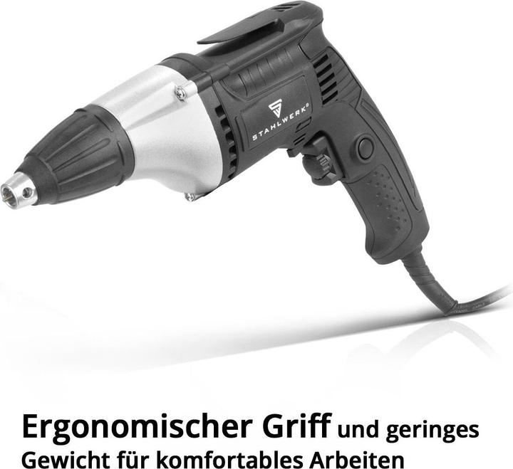 Actual product image Stahlwerk Drywall screwdriver TBS-550 ST 550 W, 0 - 5500 rpm High-speed screwdriver (Electrical connection)