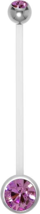 Image du produit Bijouteria Piercing-grossesse (Acier inoxydable, Bioplastique, Cristallin)