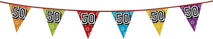 Immagine prodotto Boland Catena di gagliardetti del 50° compleanno