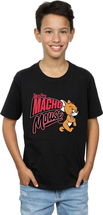 Actual product image Tom & Jerry Boys Macho Mouse T-Shirt (152, 158)