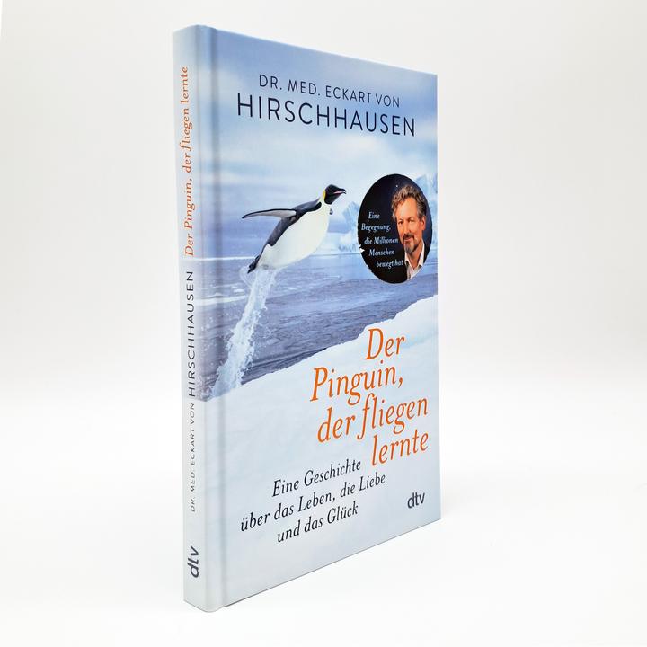 Actual product image Der Pinguin, der fliegen lernte (German, Corner species of Hirschhausen, 2025)