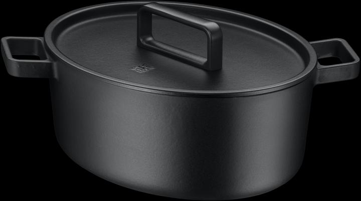 Produktbild WMF Flavour Bräter oval, 33 x 26 cm, Black (33 cm, Bräter + Schmortopf, Gusseisen)