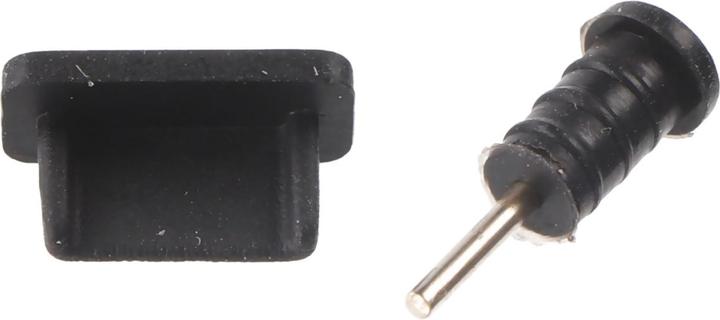 Actual product image AccuCell Dust Cover Set for USB Type C (USB-C) & Headphones