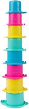 Actual product image Playgro Stacking beaver crocodile -pastel colors