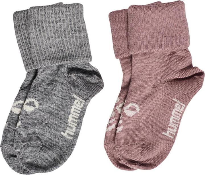 hummel hmlMINI WOOL 2-PACK SOCKS