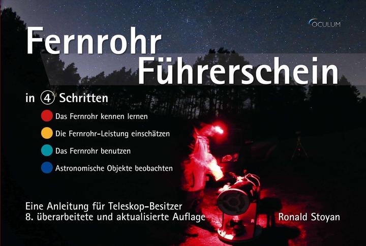 Produktbild Fernrohr-Führerschein in 4 Schritten (Deutsch, Ronald Stoyan, 2021)