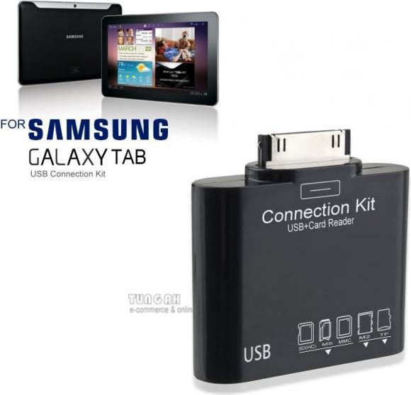 Produktbild Hermex Samsung Galaxy Tab 2 10.1 Connection Kit (USB 2.0, MMC, micro D)