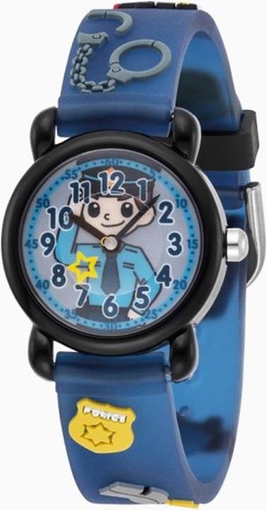 Produktbild Herzengel Kinderuhr Polizei (Analoguhr, 27 mm)