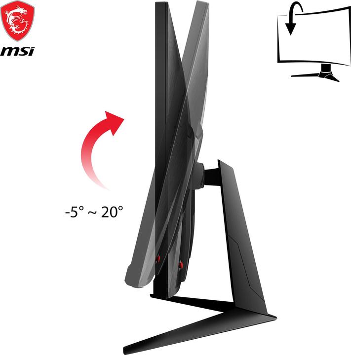 Actual product image MSI Optix G2712DE (1920 x 1080 pixels, 27.01")