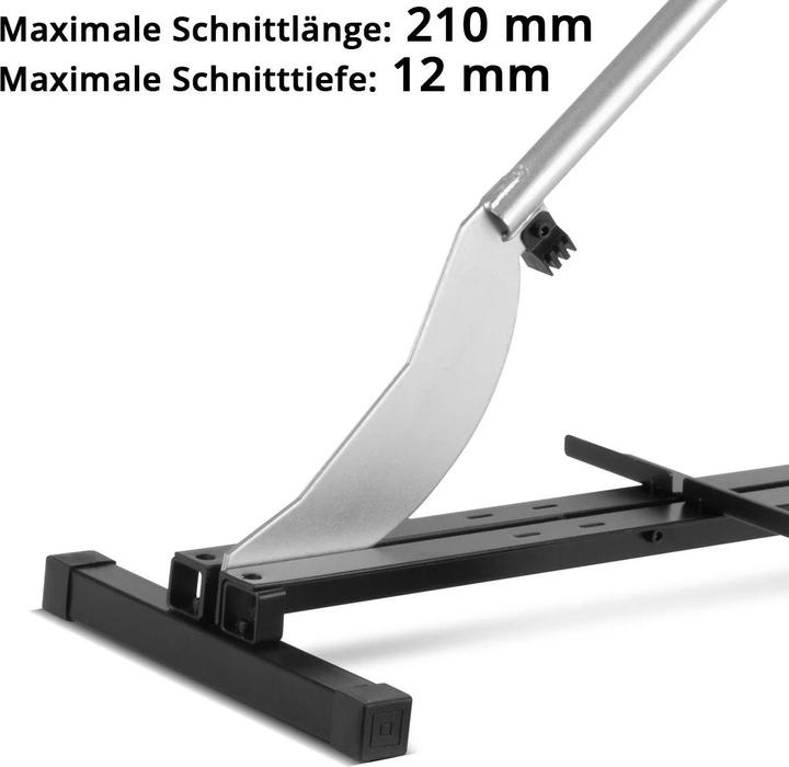 Image du produit Stahlwerk Découpeuse de stratifié/ découpeuse de vinyle/ découpeuse de stratifié Largeur de coupe 210 mm