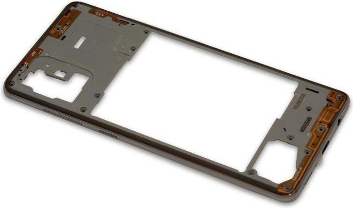 Produktbild Samsung Original Galaxy A71 Mittelrahmen crush silber (Galaxy A71)