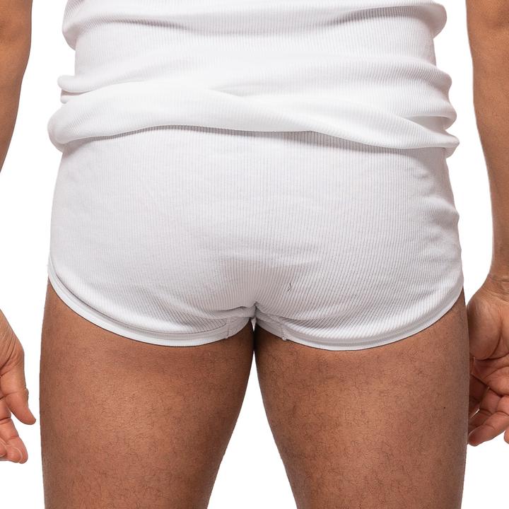 Actual product image Ammann Pack of 4 Organic Cotton Double Rib Briefs / Underpants (XXL, pack of 4)