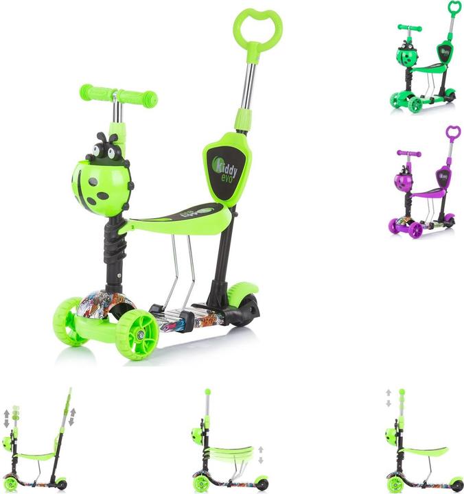 Actual product image Chipolino Children scooter 3 in 1 Kiddy Evo