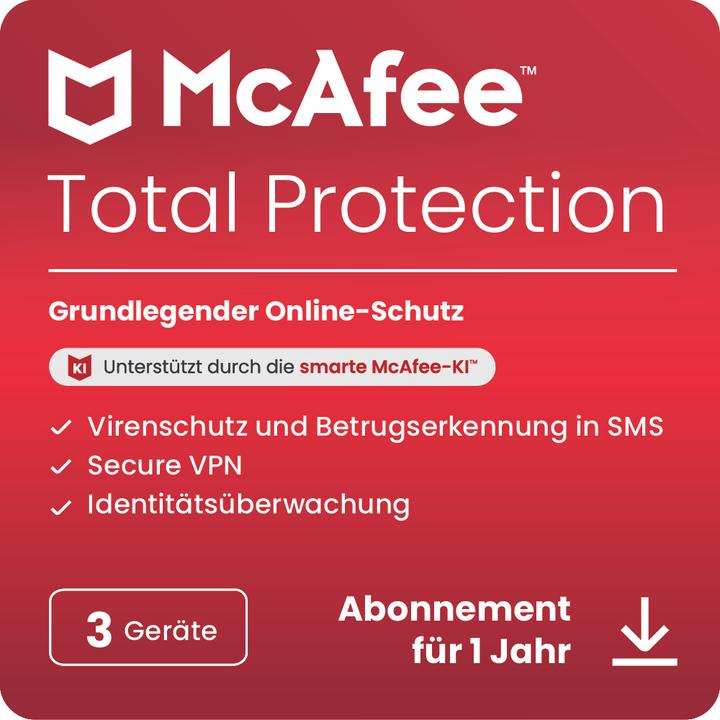 Total Protection - 3 Geräte (3 User, 12 Monate)