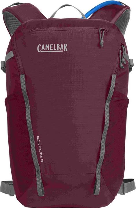 Camelbak Unisex-Adult Cloud Walker Trinkrucksack 18L mit 2L Trinkblase Trinkweste, Cabernet (15.50 l)
