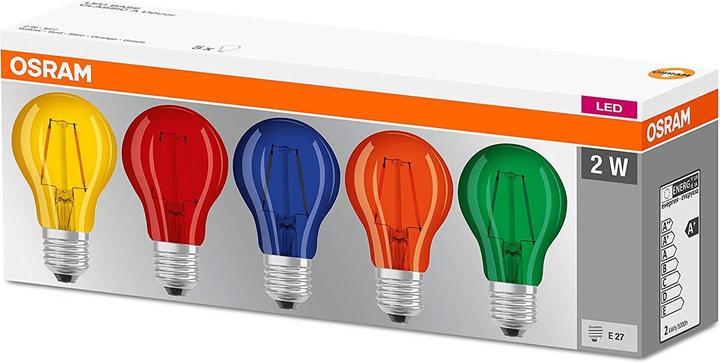 Immagine prodotto Osram Stella A DécorColor (E27, 2 W, 235 lm, 1 x, G)