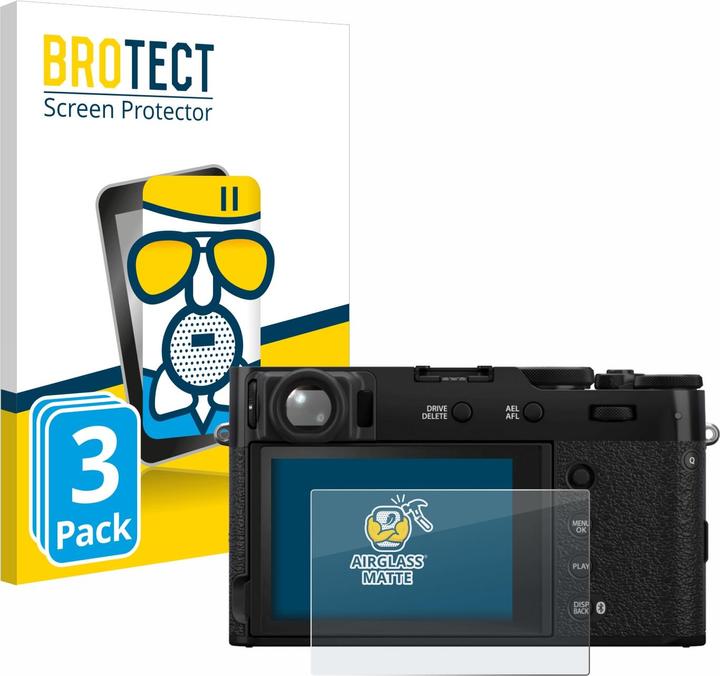 Produktbild BROTECT AirGlass Panzerglasfolie Matt (Displayschutz, X100VI)