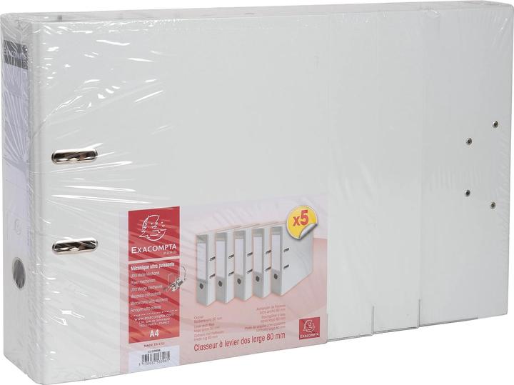 Actual product image Exacompta Folder (A4, 80 mm, 5 Piece)