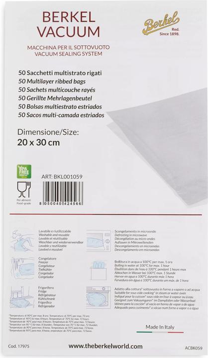 Produktbild Berkel Folienbeutel (50 x)
