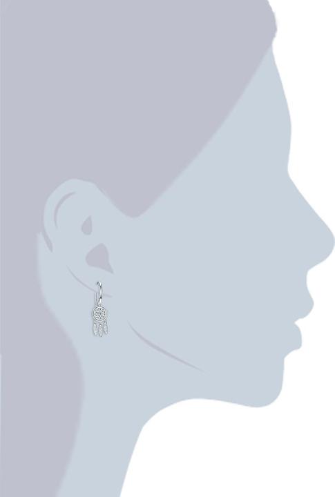 Image du produit Rafaela Donata Femme attrape-rêves argent sterling zirconium argent - 11360 (Argent Sterling)