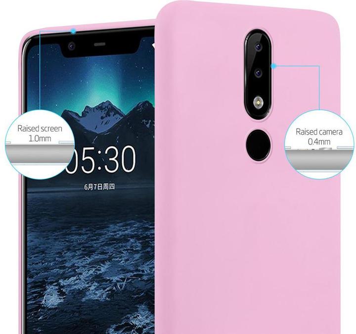 Actual product image Cadorabo TPU Candy Cover (Nokia 5.1 Plus)