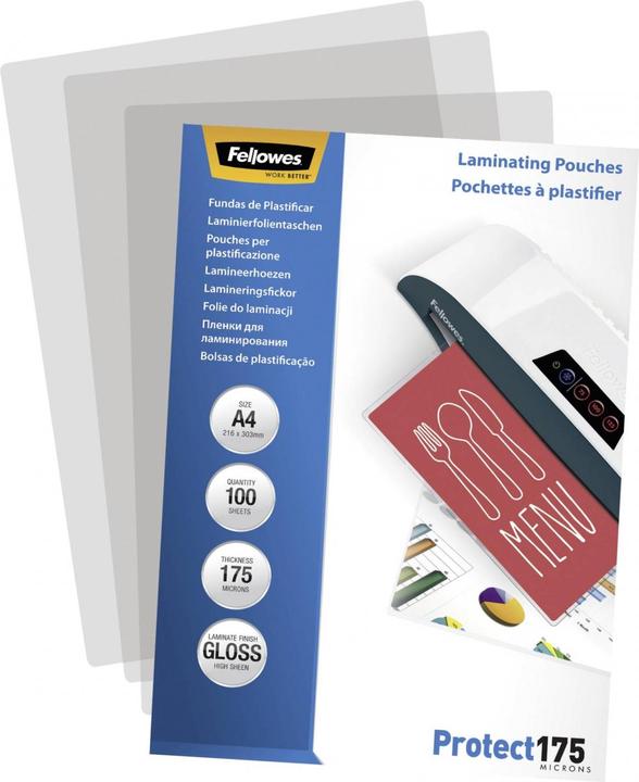 Immagine prodotto Fellowes Proteggere 175 (A4, 100 Pezzo/i, 175 µm)