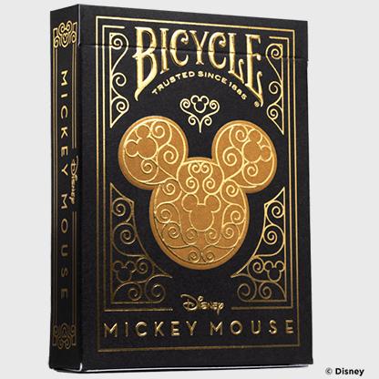 Actual product image Bicycle Disney - Black & Gold Mickey (German)