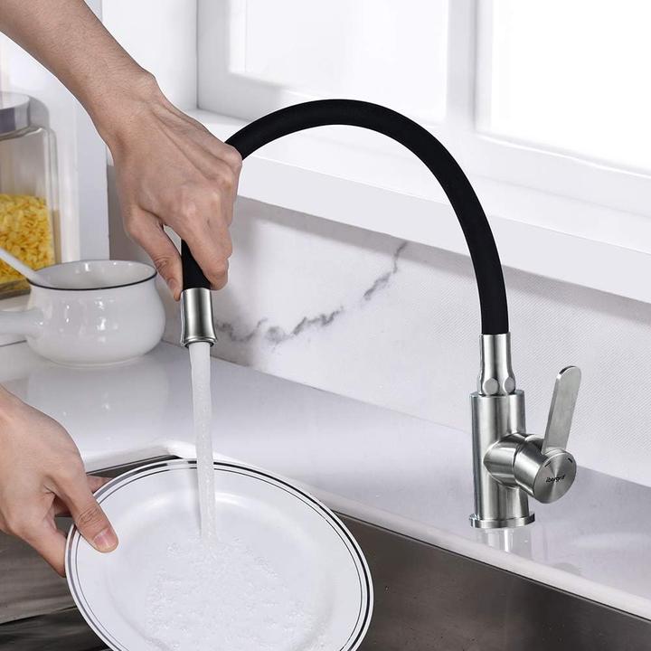 Actual product image Ibergrif M22119-2 Wasserhahn mit flexiblem Auslauf