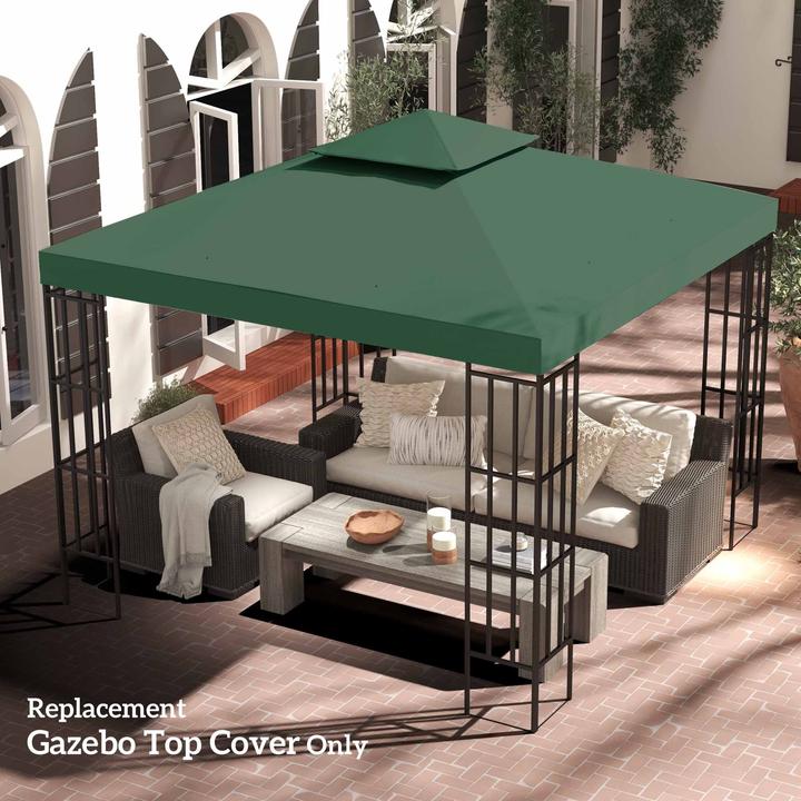 Produktbild Outsunny Ersatzdach für Metallpavillon (300 cm, 300 cm)
