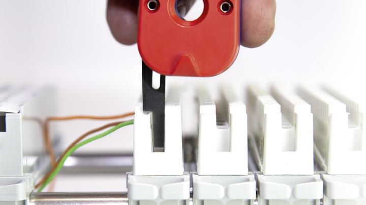 Actual product image Weicon Application tool LSA Sensor No.40 blue/red (185 mm)