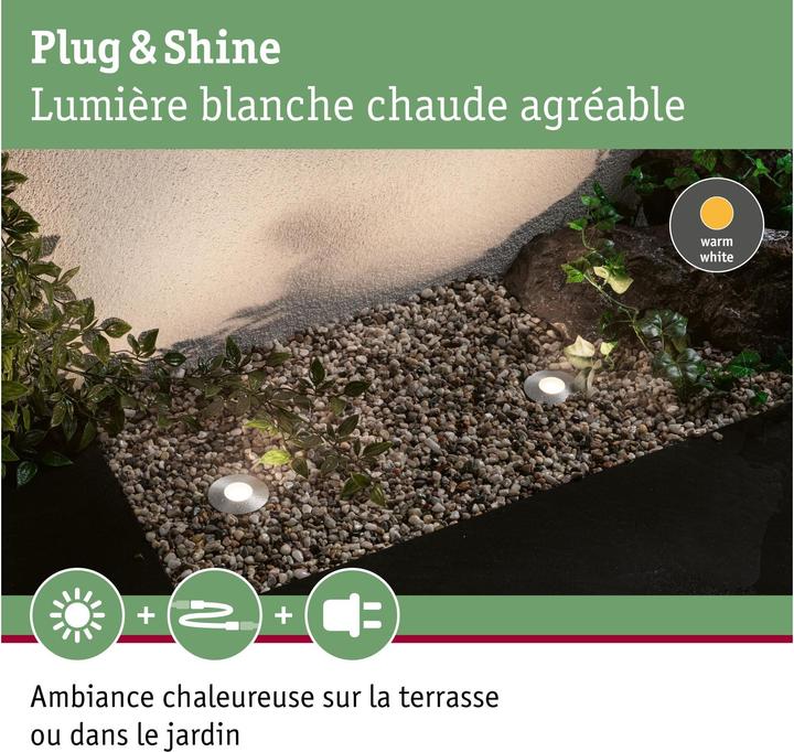 Immagine prodotto Paulmann Plug & Shine Floor Mini (95 lm, IP65)