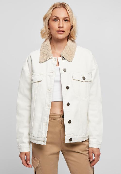Produktbild Urban Classics Ladies Oversized Sherpa Denim Jacket (M)