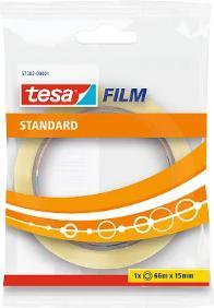 tesa film tape Standard 10 x 66m x 15mm Transparent (15 mm)