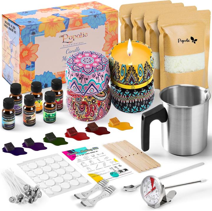 Immagine prodotto Popolic Kit per la creazione di candele