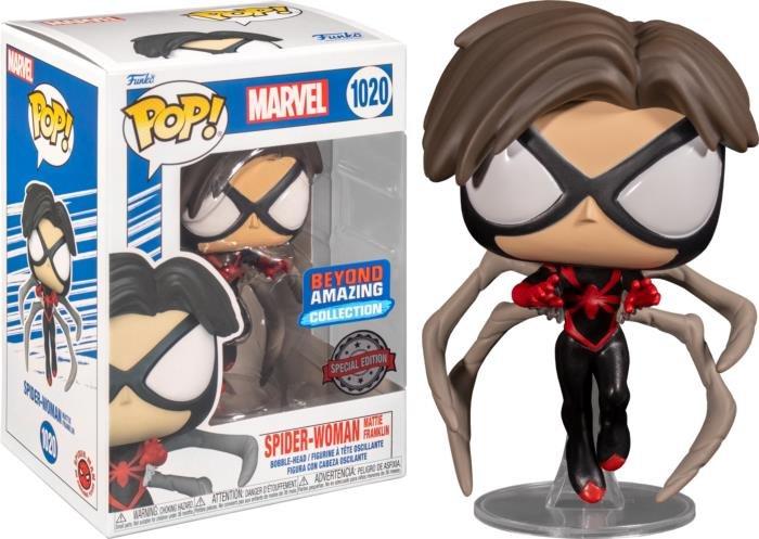 Actual product image Funko Pop! Marvel Spider-Woman (Mattie Franklin) (1020) EXM
