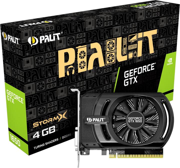 Produktbild Palit GeForce GTX 1650 StormX (4 GB)