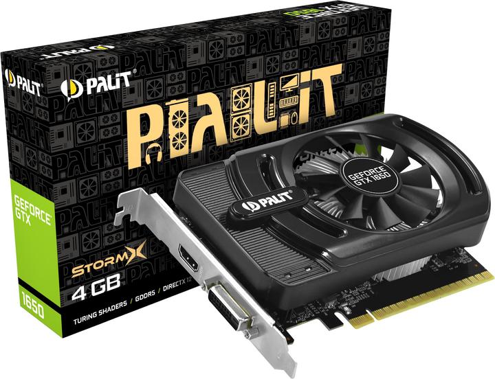 Produktbild Palit GeForce GTX 1650 StormX (4 GB)