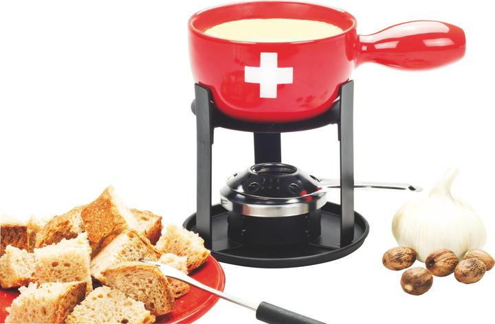 Actual product image Nouvel Cheese fondue set mini "Swiss" (Cheese fondue)
