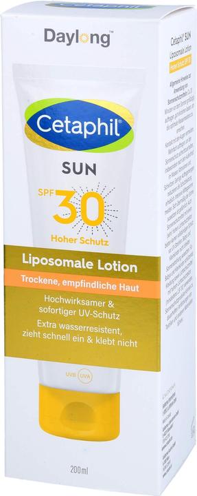 Actual product image Daylong-Cetaphil Cetaphil sun 30 Lotion Body, 200 ml Lotion (Sun lotion, SPF 30, 200 ml)
