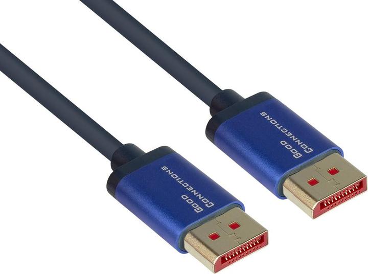 Good Connections GC 4814-SF020B DisplayPort Cable DP1.4 Plug Flex 8Ka60 Hz 2 m (2 m, DisplayPort)