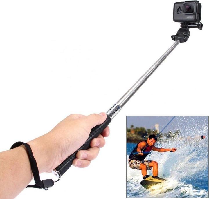 Actual product image Puluz 53 in 1 Accessories Ultimate Combo Kits for sports cameras PKT16