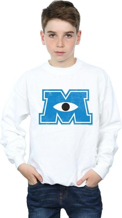 Actual product image Disney Boys Monsters University Monster M Sweatshirt (140, 146)