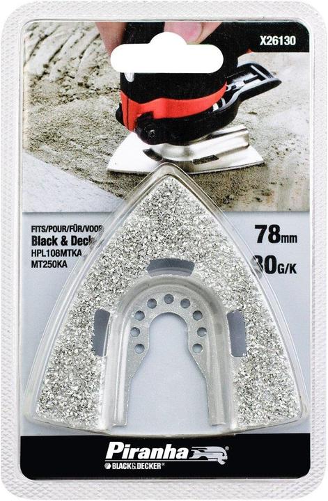 Actual product image Black & Decker Carbide mortar rasp X26130
