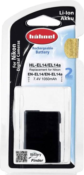 Produktbild Hähnel Ersatzakku HLX-EL14, für Ni EN-EL14 (Kamera Akku)