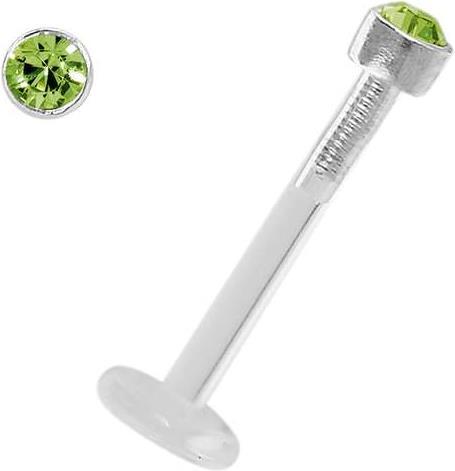 Immagine prodotto Bijouteria Piercing (Bioplastica, Argento 925, Cristallo Swarovski)