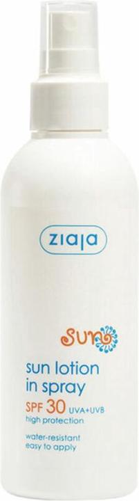 Ziaja Moisturizing Sun Lotion SPF 30 (Sun Lotion In Spray) 170 ml (Sun spray, SPF 30, 170 ml)