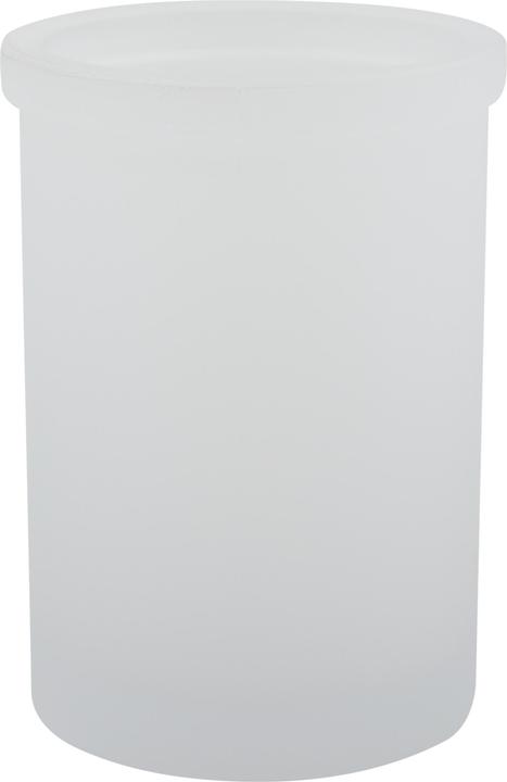 spirella Tazza spazzolino Yoko bianco opaco, vetro (7,5 x 10,5 cm)