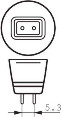 Produktbild Philips Mas LED (GU5.3, 6.50 W, 460 lm, 1 x, G)