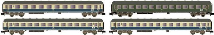 Produktbild Hornby DB 4 Personenwg.Interzonenzug blau/beige Ep.IV-V (Spur N)